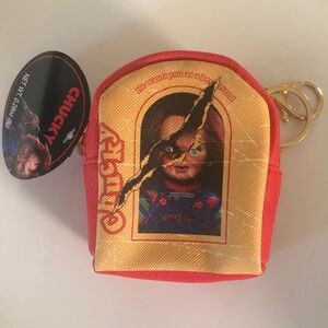 Chucky Red and Yellow Women's Bag